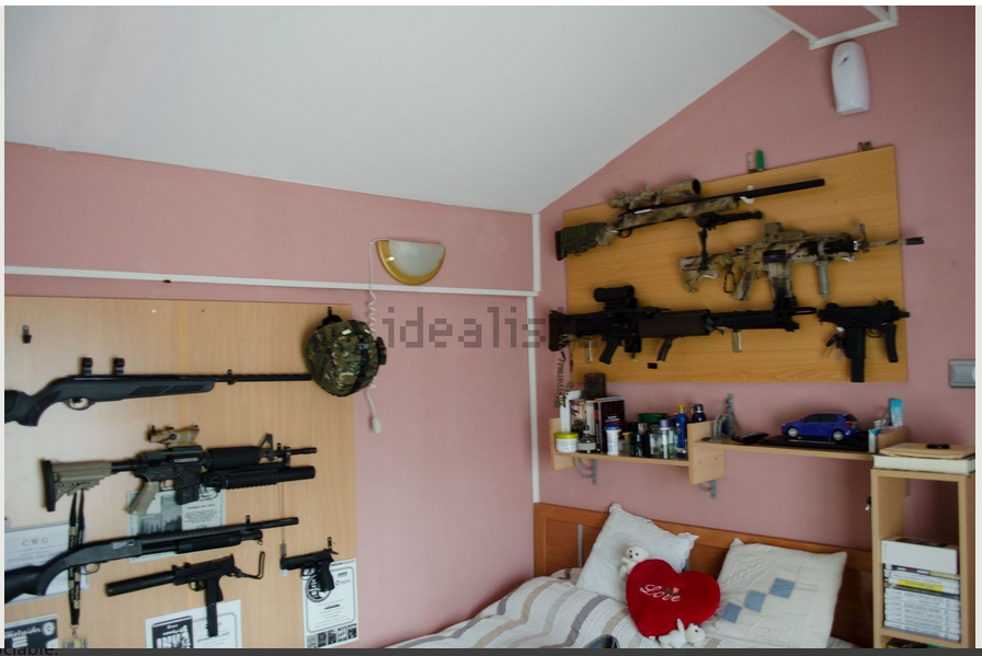 casas horribles, niños